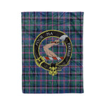 Plaid Blanket Cooper Clan Crest Badge Tartan Blanket Scottish Green Plaid Throw Blanket Tartan Plaid Fleece Blanket