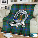 Plaid Blanket Davidson Ancient Clan Badge Tartan Blanket Scottish Blue Plaid Throw Blanket Tartan Plaid Fleece Blanket, tartan blanket, plaid blanket, red plaid blanket, buffalo plaid blanket, green plaid blanket, plaid fleece blanket, blue plaid blanket, red tartan blanket, tartan plaid blanket, black and white plaid blanket, , christmas plaid blanket, orange plaid blanket, tartan plaid throw blanket, pink plaid blanket, brown plaid blanket, buffalo check blanket