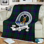 Plaid Blanket Davidson Modern Clan Badge Tartan Blanket Scottish Blue Plaid Throw Blanket Tartan Plaid Fleece Blanket, tartan blanket, plaid blanket, red plaid blanket, buffalo plaid blanket, green plaid blanket, plaid fleece blanket, blue plaid blanket, red tartan blanket, tartan plaid blanket, black and white plaid blanket, , christmas plaid blanket, orange plaid blanket, tartan plaid throw blanket, pink plaid blanket, brown plaid blanket, buffalo check blanket