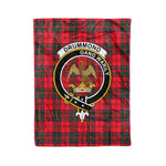 Plaid Blanket Drummond Modern Clan Crest Badge Tartan Blanket Scottish Green Plaid Throw Blanket Tartan Plaid Fleece Blanket
