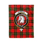 Plaid Blanket Dunbar Modern Clan Crest Badge Tartan Blanket Scottish Green Plaid Throw Blanket Tartan Plaid Fleece Blanket
