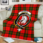 Plaid Blanket Dunbar Modern Clan Crest Badge Tartan Blanket Scottish Green Plaid Throw Blanket Tartan Plaid Fleece Blanket