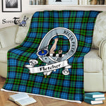 Plaid Blanket Fletcher Clan Badge Tartan Blanket Scottish Blue Plaid Throw Blanket Tartan Plaid Fleece Blanket, tartan blanket, plaid blanket, red plaid blanket, buffalo plaid blanket, green plaid blanket, plaid fleece blanket, blue plaid blanket, red tartan blanket, tartan plaid blanket, black and white plaid blanket, , christmas plaid blanket, orange plaid blanket, tartan plaid throw blanket, pink plaid blanket, brown plaid blanket, buffalo check blanket