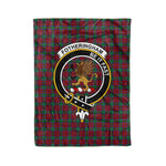 Plaid Blanket Fotheringham Clan Crest Badge Tartan Blanket Scottish Green Plaid Throw Blanket Tartan Plaid Fleece Blanket