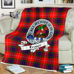 Plaid Blanket Fraser Modern Clan Badge Tartan Blanket Scottish Blue Plaid Throw Blanket Tartan Plaid Fleece Blanket, tartan blanket, plaid blanket, red plaid blanket, buffalo plaid blanket, green plaid blanket, plaid fleece blanket, blue plaid blanket, red tartan blanket, tartan plaid blanket, black and white plaid blanket, , christmas plaid blanket, orange plaid blanket, tartan plaid throw blanket, pink plaid blanket, brown plaid blanket, buffalo check blanket