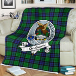 Plaid Blanket Graham Of Menteith Clan Badge Tartan Blanket Scottish Blue Plaid Throw Blanket Tartan Plaid Fleece Blanket, tartan blanket, plaid blanket, red plaid blanket, buffalo plaid blanket, green plaid blanket, plaid fleece blanket, blue plaid blanket, red tartan blanket, tartan plaid blanket, black and white plaid blanket, , christmas plaid blanket, orange plaid blanket, tartan plaid throw blanket, pink plaid blanket, brown plaid blanket, buffalo check blanket