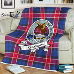 Plaid Blanket Graham Of Menteith Pink Clan Badge Tartan Blanket Scottish Blue Plaid Throw Blanket Tartan Plaid Fleece Blanket, tartan blanket, plaid blanket, red plaid blanket, buffalo plaid blanket, green plaid blanket, plaid fleece blanket, blue plaid blanket, red tartan blanket, tartan plaid blanket, black and white plaid blanket, , christmas plaid blanket, orange plaid blanket, tartan plaid throw blanket, pink plaid blanket, brown plaid blanket, buffalo check blanket