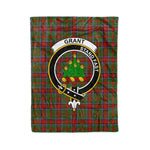 Plaid Blanket Grant Of Monymusk Clan Crest Badge Tartan Blanket Scottish Green Plaid Throw Blanket Tartan Plaid Fleece Blanket