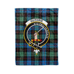 Plaid Blanket Guthrie Ancient Clan Crest Badge Tartan Blanket Scottish Green Plaid Throw Blanket Tartan Plaid Fleece Blanket