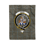Plaid Blanket Haig Gray Clan Crest Badge Tartan Blanket Scottish Green Plaid Throw Blanket Tartan Plaid Fleece Blanket