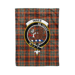 Plaid Blanket Innes Ancient Clan Crest Badge Tartan Blanket Scottish Green Plaid Throw Blanket Tartan Plaid Fleece Blanket