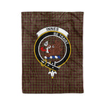 Plaid Blanket Innes Of Cowie Clan Crest Badge Tartan Blanket Scottish Green Plaid Throw Blanket Tartan Plaid Fleece Blanket
