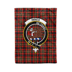Plaid Blanket Innes Of Moray Clan Crest Badge Tartan Blanket Scottish Green Plaid Throw Blanket Tartan Plaid Fleece Blanket