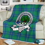 Plaid Blanket Irvine Ancient Clan Badge Tartan Blanket Scottish Blue Plaid Throw Blanket Tartan Plaid Fleece Blanket, tartan blanket, plaid blanket, red plaid blanket, buffalo plaid blanket, green plaid blanket, plaid fleece blanket, blue plaid blanket, red tartan blanket, tartan plaid blanket, black and white plaid blanket, , christmas plaid blanket, orange plaid blanket, tartan plaid throw blanket, pink plaid blanket, brown plaid blanket, buffalo check blanket