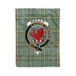 Plaid Blanket Kelly Clan Crest Badge Tartan Blanket Scottish Green Plaid Throw Blanket Tartan Plaid Fleece Blanket