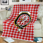 Plaid Blanket Lennox Dress Clan Crest Badge Tartan Blanket Scottish Plaid Throw Blanket Tartan Plaid Fleece Blanket