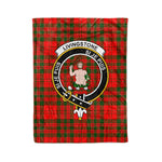 Plaid Blanket Livingstone Modern Clan Crest Badge Tartan Blanket Scottish Plaid Throw Blanket Tartan Plaid Fleece Blanket