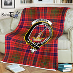 Plaid Blanket Lumsden Modern Clan Crest Badge Tartan Blanket Scottish Plaid Throw Blanket Tartan Plaid Fleece Blanket