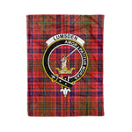 Plaid Blanket Lumsden Modern Clan Crest Badge Tartan Blanket Scottish Plaid Throw Blanket Tartan Plaid Fleece Blanket