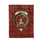 Plaid Blanket Lumsden Of Kintore Clan Crest Badge Tartan Blanket Scottish Plaid Throw Blanket Tartan Plaid Fleece Blanket