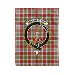 Plaid Blanket MacAlister Dress Clan Crest Badge Tartan Blanket Scottish Plaid Throw Blanket Tartan Plaid Fleece Blanket