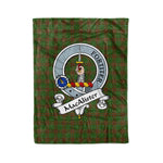 Plaid Blanket MacAlister Of Glenbarr Hunting Clan Badge Tartan Blanket Scottish Plaid Throw Blanket - Scotstee Shop