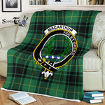 Plaid Blanket MacArthur Ancient Clan Crest Badge Tartan Blanket Scottish Plaid Throw Blanket Tartan Plaid Fleece Blanket