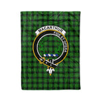 Plaid Blanket MacArthur Ancient Hunting Clan Crest Badge Tartan Blanket Scottish Plaid Throw Blanket - Scotstee Shop