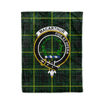 Plaid Blanket MacArthur Modern Clan Crest Badge Tartan Blanket Scottish Plaid Throw Blanket Tartan Plaid Fleece Blanket