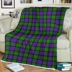 Plaid Blanket MacBrayne Tartan Blanket Scottish Plaid Throw Blanket Tartan plaid Fleece Blanket