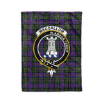 Plaid Blanket MacCallum Of Berwick Clan Crest Badge Tartan Blanket Scottish Plaid Throw Blanket Tartan Plaid Fleece Blanket