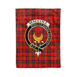 Plaid Blanket MacColl Modern Clan Crest Badge Tartan Blanket Scottish Plaid Throw Blanket Tartan Plaid Fleece Blanket