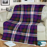 Plaid Blanket MacDonald Dress Modern Tartan Blanket Scottish Plaid Throw Blanket Tartan Plaid Fleece Blanket