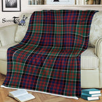 Plaid Blanket Macdonald Tartan Blanket Scottish Plaid Throw Blanket Tartan Plaid Fleece Blanket