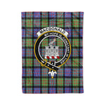 Plaid Blanket Macdonalds Of Ranald Ancient Clan Crest Badge Tartan Blanket Scottish Plaid Throw Blanket Tartan Plaid Fleece Blanket