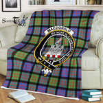 Plaid Blanket Macdonalds Of Ranald Ancient Clan Crest Badge Tartan Blanket Scottish Plaid Throw Blanket Tartan Plaid Fleece Blanket