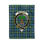 Plaid Blanket MacEwen Ancient Clan Crest Badge Tartan Blanket Scottish Plaid Throw Blanket Tartan Plaid Fleece Blanket