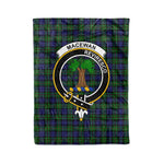 Plaid Blanket MacEwen Hunting Clan Crest Badge Tartan Blanket Scottish Plaid Throw Blanket Tartan Plaid Fleece Blanket