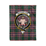 Plaid Blanket MacFarlane Hunting Modern Clan Crest Badge Tartan Blanket Scottish Plaid Throw Blanket - Scotstee Shop