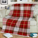 Plaid Blanket MacFie Tartan Blanket Scottish Plaid Throw Blanket Tartan Plaid Fleece Blanket