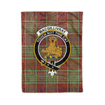 Plaid Blanket MacGillivray Hunting Ancient Clan Crest Badge Tartan Blanket Scottish Plaid Throw Blanket - Scotstee Shop