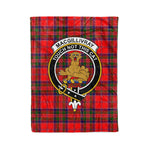 Plaid Blanket MacGillivray Modern Clan Crest Badge Tartan Blanket Scottish Plaid Throw Blanket Tartan Plaid Fleece Blanket