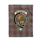 Plaid Blanket MacGregor Hunting Ancient Clan Crest Badge Tartan Blanket Scottish Plaid Throw Blanket - Scotstee Shop