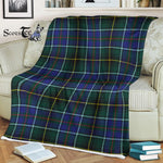 Plaid Blanket MacInnes Modern Tartan Blanket Scottish Plaid Throw Blanket Tartan Plaid Fleece Blanket