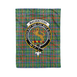 Plaid Blanket MacKintosh Hunting Ancient Clan Crest Badge Tartan Blanket Scottish Plaid Throw Blanket - Scotstee Shop