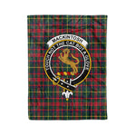Plaid Blanket MacKintosh Hunting Modern Clan Crest Badge Tartan Blanket Scottish Plaid Throw Blanket - Scotstee Shop