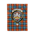Plaid Blanket MacLachlan Ancient Clan Crest Badge Tartan Blanket Scottish Plaid Throw Blanket Tartan Plaid Fleece Blanket