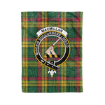 Plaid Blanket MacMillan Old Ancient Clan Crest Badge Tartan Blanket Scottish Plaid Throw Blanket Tartan Plaid Fleece Blanket