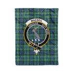 Plaid Blanket MacNeill Of Colonsay Clan Crest Badge Tartan Blanket Scottish Plaid Throw Blanket Tartan Plaid Fleece Blanket