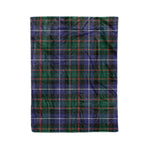 Plaid Blanket MacRae Tartan Blanket Scottish Plaid Throw Blanket Tartan Plaid Fleece Blanket